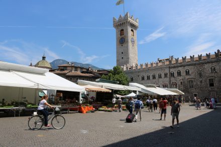 Wohnmobil-Reise Südtirol – mit dem Bike von Bozen nach Trient