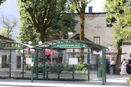 Der Schröpferplatz im Kurort Bad Ischl. Der Schröpferplatz im Kurort Bad Ischl.