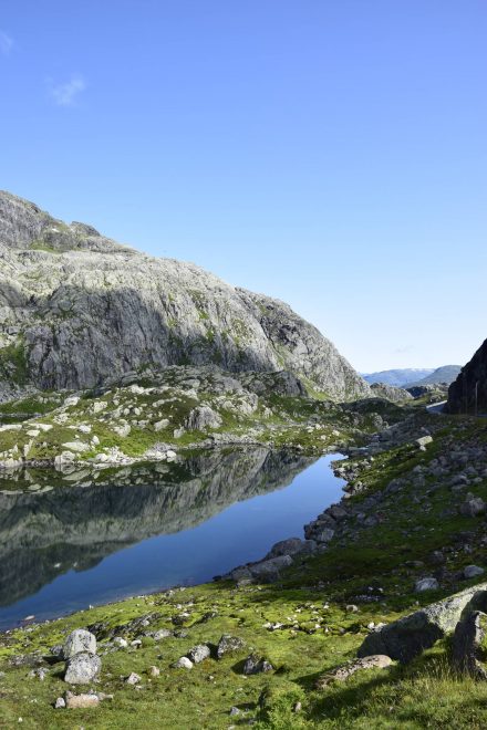Bergsee in Norwegen.