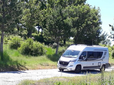 Der Duc on the road.