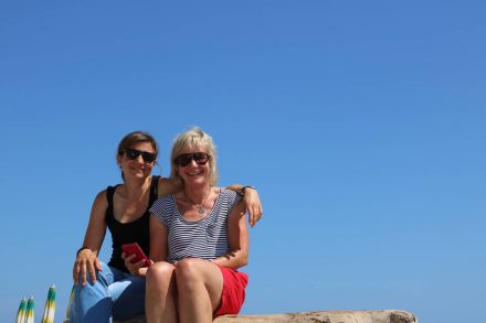 Los geht's - Mädels on tour im Ducato Wohnmobil.