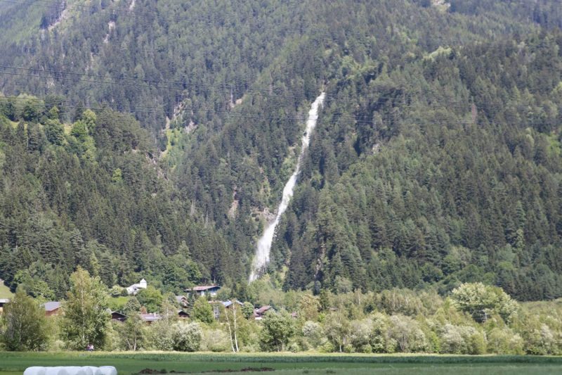 Wasserfall bei St. Johann im Walde im Iseltal.
