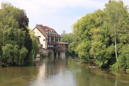 Die Pegnitz bei Lauf.