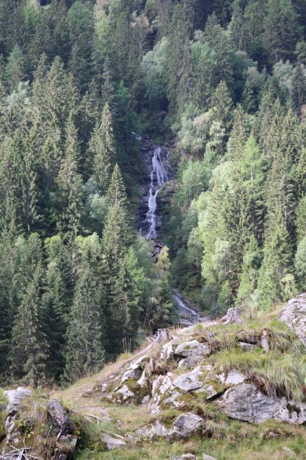 Und noch ein Wasserfall, dieser in den Wald eingebettet.