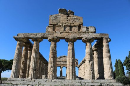 Der Athene Tempel, der auch Ceres Tempel genannt wird.