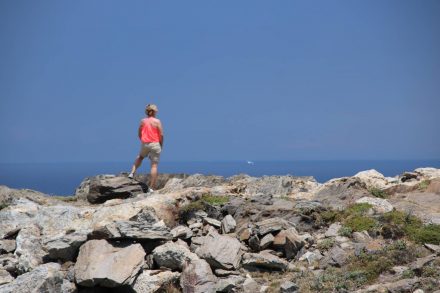 Blick auf das Meer vom Cap Creus am östlichsten Punkt der iberischen Halbinsel.