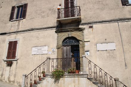 Mitten in der Altstadt von Manciano liegt das prähistorische Museum.