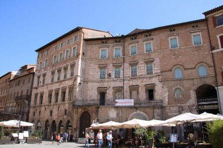 Der Corso Vanucci ist die größte Einkaufsstrasse in Perugia