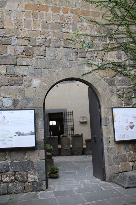 In der Festung von Bolsena ist ein Regional-Museum untergebracht