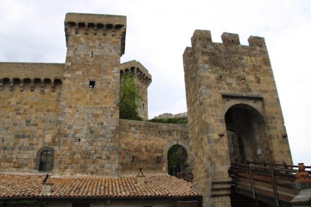 Die mittelalterliche Festung über Bolsena