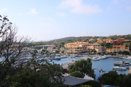 Blick auf die Marina von Porto Cervo