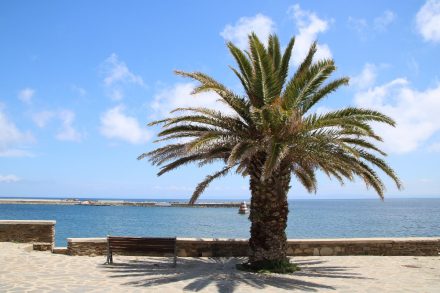 Stintino im Nordwesten Sardiniens ist umgeben von türkisblauem Meer