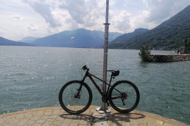 Der Comer See bietet viele Möglichkeiten für Mountainbike-Touren in der Umgebung