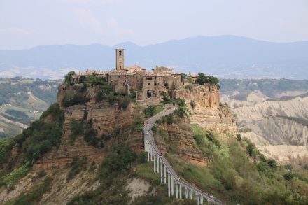 Die sterbende Stadt wurde Civita di Bagnoregio genannt