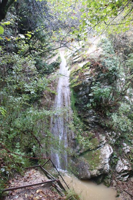 Der zweite Wasserfall ist der schönste am Wasserfall-Weg bei Isco