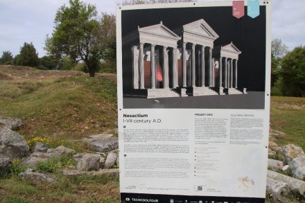 Die antike Stadt Nesactium war erst von den Istriern und dann von den Römern besiedelt